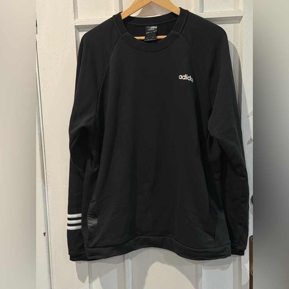Adidas Classic Black Crewneck